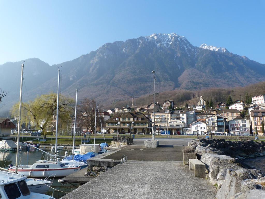 乐莱可思特酒店4楼 Port-Valais 外观 照片